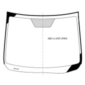 Стекло лобовое в клей MAZDA DEMIO 3 / 5D 07- <b>XYG D651-L-VCP LFW/X</b>