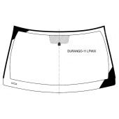 Стекло лобовое в клей JEEP GRAND CHEROKEE 4D UTILITY / DODGE DURANGO 2011- <b>XYG DURANGO-11 LFW/X</b>