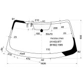 Стекло лобовое в клей INFINITI FX35 / FX45 4D UTILITY 2003- (VIN) <b>XYG FW02394 LFW/X</b>