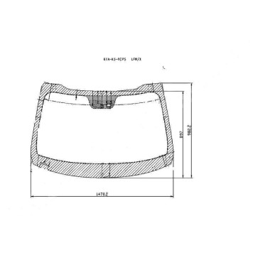 Стекло лобовое +дд в клей KIA OPTIMA 4D 10-16 <b>XYG KIA-K5-VCPS LFW/X</b>