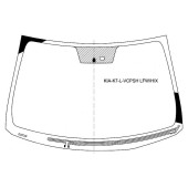 Стекло лобовое с обогревом щеток +дд в клей KIA CADENZA / K7 4D 10- <b>XYG KIA-K7-L-VCPSH LFW/H/X</b>
