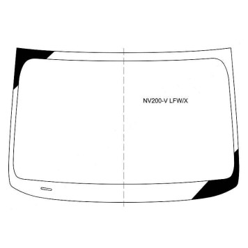 Стекло лобовое в клей NISSAN NV200 VANETTE / MITSUBISHI D:3 2009- <b>XYG NV200-V LFW/X</b>
