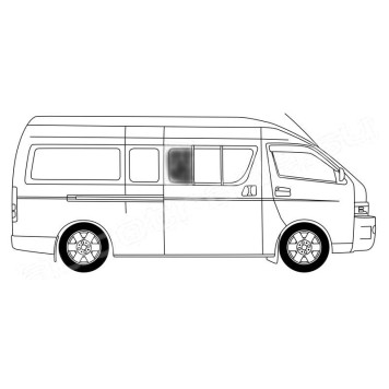 Стекло кузова переднее правое N3 OYOTA HIACE H200 (STANDARD) (левый руль) 04- <b>XYG RH200-ST-L SF/RH3/X</b>