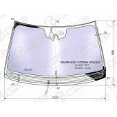 Стекло лобовое атермальное с обогревом щеток +дд +2 камеры в клей MERCEDES-BENZ S-CLASS W221 09-13 <b>XYG SOLAR-W221-VCSSSH LFW/H/X</b>