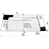 Стекло заднее (крышка багажника) с обогревом NISSAN BASSARA 99-03 <b>XYG U32 RW/H/X</b>