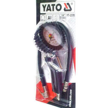 Пистолет для подкачки шин с манометром YATO YT-2370