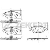 Колодки тормозной диск. перед Mercedes C-Class (204) 07- CLS (218) 11- E-Class (207) 09- E-Class (211 <b>ZEKKERT BS-1879</b>