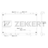 Радиатор охл. дв. Mitsubishi Lancer (CS) 1.3/1.6/2.0 03- <b>ZEKKERT MK-1186</b>