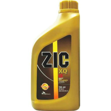 Масло моторное синтетическое 1л 5w40 SN/CF ZIC XQ LS 133202