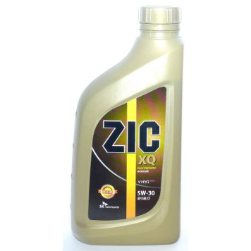 Масло моторное синтетическое 1л 5w30 SM/CF ZIC XQ 133203