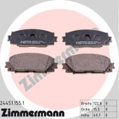 Колодки тоPмозные дисковые <b>ZIMMERMANN 244511551</b>