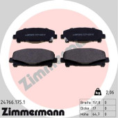 Колодки тормозные дисковые <b>ZIMMERMANN 247661751</b>