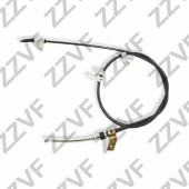 Трос стояночного тормоза задний левый <b>ZZVF GRA6142</b>
