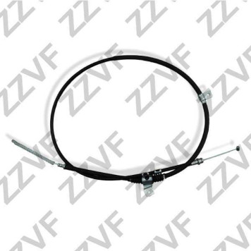 Трос стояночного тормоза правый (R) MITSUBISHI PAJEROMONTERO (00-06) <b>ZZVF GRA68MF7B</b>-1