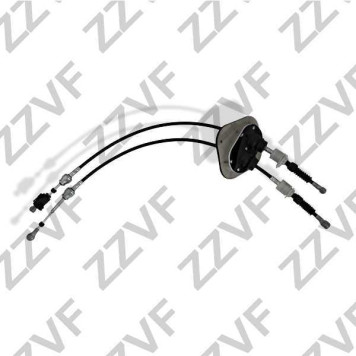 Трос механизма выбора передач BOXER- II JUMPER-II DUCATO-III 00-06 <b>ZZVF ZV2455V9</b>-1