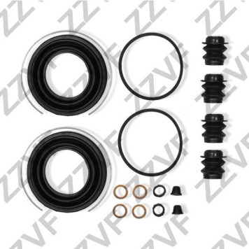 Ремкомплект суппорта тормозного переднего TOYOTA COROLLA AE10 CE10 EE10 (91-02) <b>ZZVF ZVCER016</b>