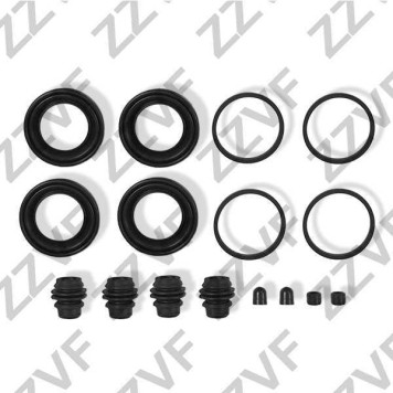 Ремкомплект суппорта тормозного переднего NISSAN TERRANO R50 (97-03) X-TRAIL T30 (10-13) <b>ZZVF ZVCER089</b>