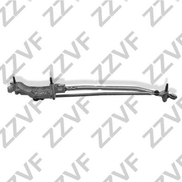 Трапеция стеклоочистителя VOLKSWAGEN TOUAREG (06-10) без мотора <b>ZZVF ZVR1535C</b>-1