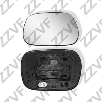 Стекло зеркала электрического левого <b>ZZVF ZVTO1112L</b>
