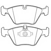 Колодки тормозные дисковые передние <b>ASVA AKD1061</b>