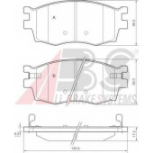 Колодки тормозные дисковые для HYUNDAI ACCENT(MC), i10(PA), i20(PB,PBT) / KIA RIO(JB) <b>A.B.S. 37520</b>