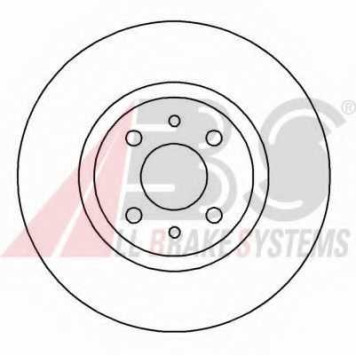 Тормозной диск A.B.S. 16061