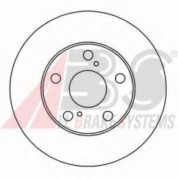 Тормозной диск A.B.S. 16220