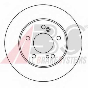 Тормозной диск A.B.S. 16450