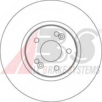 Тормозной диск A.B.S. 17154