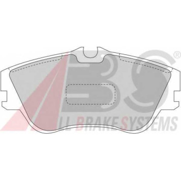 Колодки тормозные дисковые для VW TRANSPORTER(70XA, 70XB, 70XC, 70XD, 7DB, 7DK, 7DW) <b>A.B.S. 36876 / 21479</b>