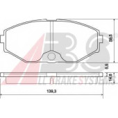 Колодки тормозные дисковые для INFINITI J30, Q45 / NISSAN CEFIRO(J31), MAXIMA QX(A33) <b>A.B.S. 37161</b>