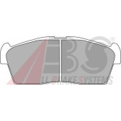 Колодки тормозные дисковые для MITSUBISHI i(HA#) / SUZUKI ALTO(HA24), IGNIS <b>A.B.S. 37236</b>