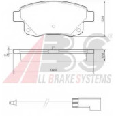 Колодки тормозные дисковые для FORD TRANSIT TOURNEO, TRANSIT <b>A.B.S. 37560</b>