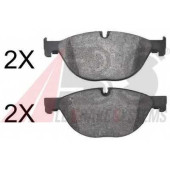 Колодки тормозные дисковые для BMW 5(F07,F10,F11,F18), 6(F06,F12,F13), 7(F01,F02,F03,F04) <b>A.B.S. 37703</b>