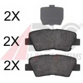 Колодки тормозные дисковые для KIA SOUL(AM) <b>A.B.S. 37777</b>