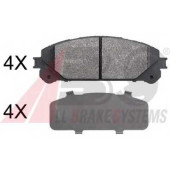 Колодки тормозные дисковые для LEXUS NX(AGZ1#,AYZ1#,ZGZ1#), RX(AGL1#,GGL1#,GYL1#) / TOYOTA RAV 4(ALA4#,AVA4#,WWA4#,ZSA4#), SIENNA(ASL3#,GSL3#) <b>A.B.S. 37844</b>