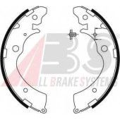 Комплект тормозных колодок для HONDA ACCORD(CB,CC), CIVIC(EP,EU,EV), CR(RD) / SUZUKI CARRY(FD), JIMNY(FJ) <b>A.B.S. 8861</b>
