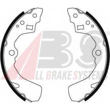 Комплект тормозных колодок для DAIHATSU APPLAUSE, CHARADE / SUBARU JUSTY / SUZUKI BALENO, LIANA, SWIFT <b>A.B.S. 8924</b>