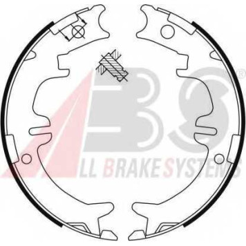 Комплект колодок стояночной тормозной системы A.B.S. 9114