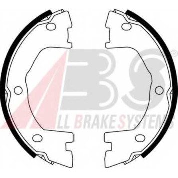 Комплект колодок стояночной тормозной системы A.B.S. 9199