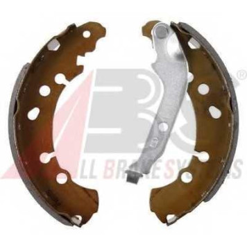 Комплект тормозных колодок для DAIHATSU CHARADE / TOYOTA YARIS(KSP13#, KSP9#, NCP13#, NCP9#, NHP13#, NLP13#, NSP13#, NSP9#, SCP9#, ZSP9#) <b>A.B.S. 9241</b>