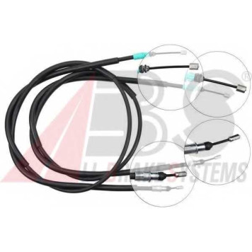 Трос стояночной тормозной системы A.B.S. K10765