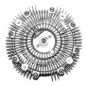 Сцепление вентилятора радиатора AISIN FCT-002