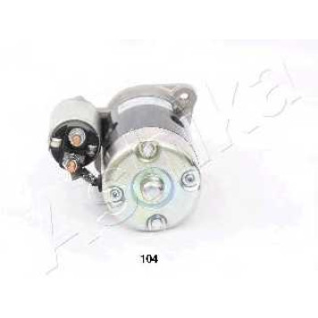 Стартер для HYUNDAI PONY(X-2), PONY / EXCEL(X-2) / MITSUBISHI COLT(A15#A,C1#A,CA#A), LANCER(C7#A,C6#A) <b>ASHIKA 003-C104</b>-1