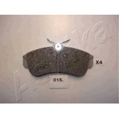 Колодки тормозные дисковые передний для NISSAN ALMERA(N16), PRIMERA(P10,P11,W10) <b>ASHIKA 50-00-015</b>