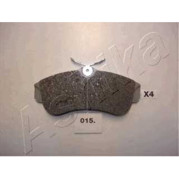 Колодки тормозные дисковые передний для NISSAN ALMERA(N16), PRIMERA(P10,P11,W10) <b>ASHIKA 50-00-015</b>