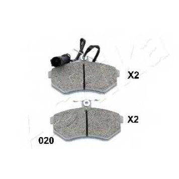 Колодки тормозные дисковые передний <b>ASHIKA 50-00-020</b>