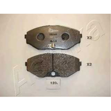 Колодки тормозные дисковые передний для INFINITI I30 / NISSAN MAXIMA QX(A33) <b>ASHIKA 50-01-120</b>