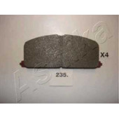 Колодки тормозные дисковые передний для TOYOTA CAMRY, CARINA E, CARINA, CELICA SUPRA, CELICA, COROLLA FX, COROLLA, MR, PASEO, PREVIA, STARLET, TERCEL <b>ASHIKA 50-02-235</b>