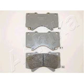 Колодки тормозные дисковые передний для TOYOTA LAND CRUISER 200(UZJ2#,VDJ2#) <b>ASHIKA 50-02-272</b>